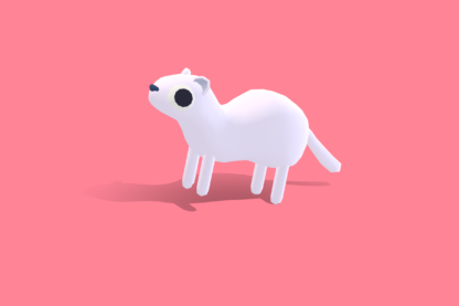 Quirky-Series-Artic-Animals-Snow-Weasel