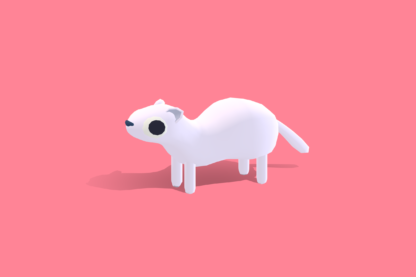Quirky-Series-Artic-Animals-Snow-Weasel