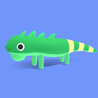 Iggy the Iguana - Quirky Series