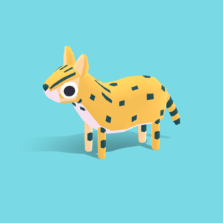 Solo the Serval - Quirky Series