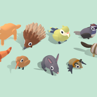Island Animals Vol 2 - Quirky Series