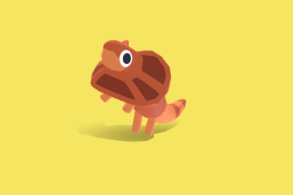 Frill-Necked Lizard - Quirky Series - Image 9