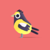Evening Grosbeak - Quirky Series - Image 11
