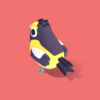 Evening Grosbeak - Quirky Series - Image 10