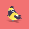 Evening Grosbeak - Quirky Series - Image 7