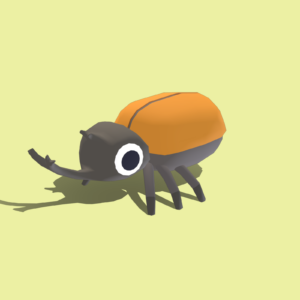 Rhino Beetle - Quirky Series